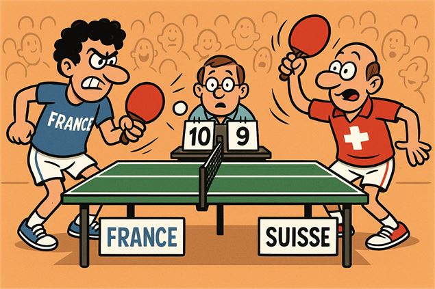 Tournoi de ping-pong et pétanque France/Suisse_Saint-Gingolph