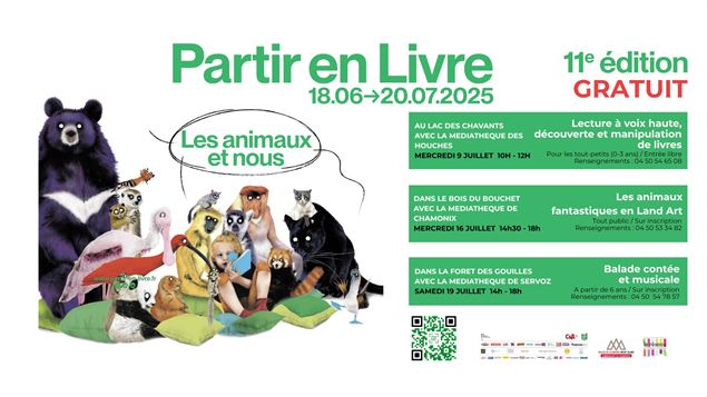 Partir en livre - 11 ème édition_Les Houches