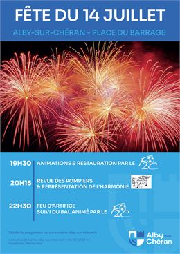 Fête du 14 Juillet - Mairie d'Alby-sur-Chéran