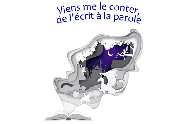 dessin extrait affiche oralité à la parole - Médiathèque Hermillon