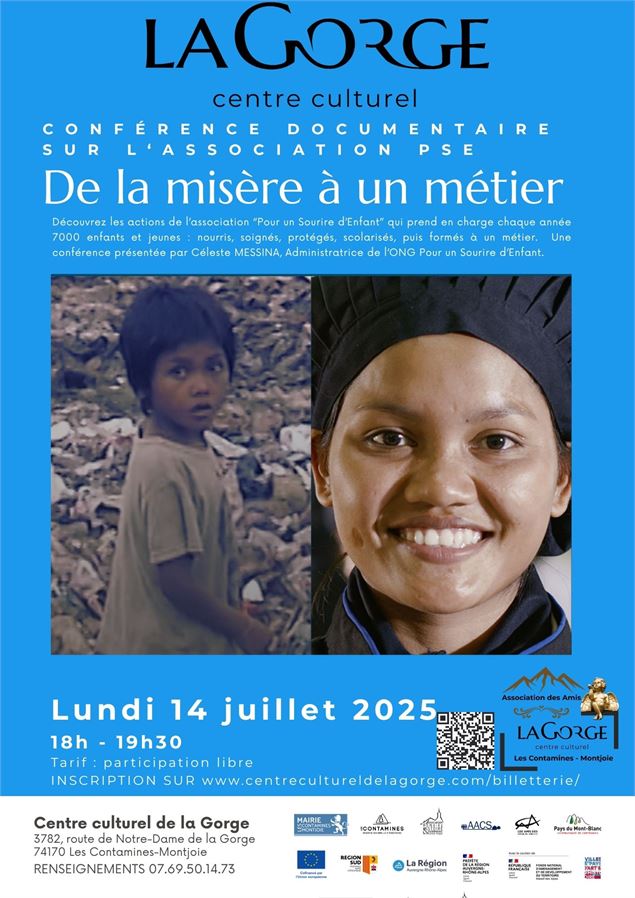« De la misère à un métier » conférence documentaire sur l’Association Pour un Sourire d’Enfant (PSE