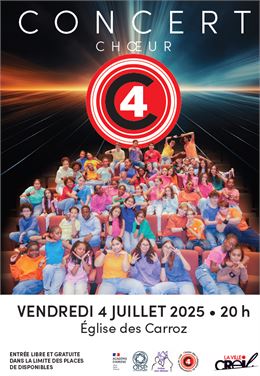 Concert du Choeur C4_Les Carroz-d'Arâches