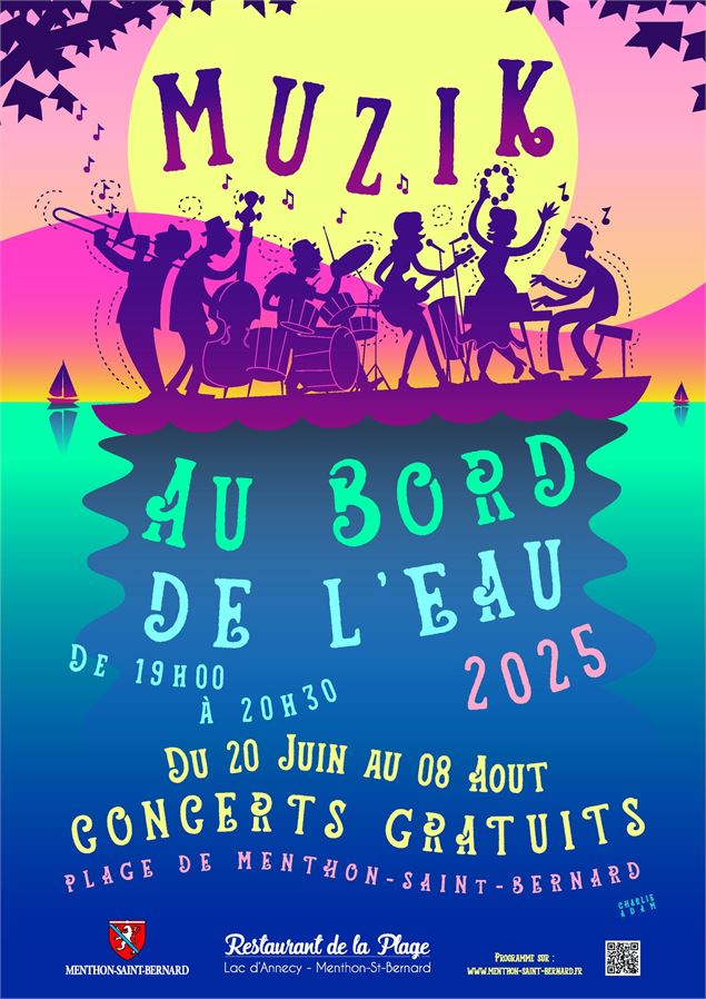 17ème édition de Muzik au Bord de l’Eau_Menthon-Saint-Bernard - Mairie Menthon-Saint-Bernard