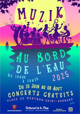 17ème édition de Muzik au Bord de l’Eau_Menthon-Saint-Bernard - Mairie Menthon-Saint-Bernard