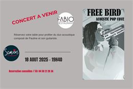 Concert de Free Bird, Duo Acoustique_Samoëns