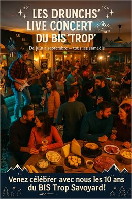 Affiche samedis Bis Trop Savoyard - Bis trop Savoyard