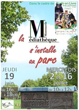 La médiathèque s'installe au parc_Montmerle-sur-Saône