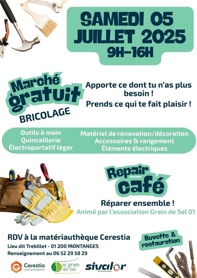 Marché gratuit - Repair Café