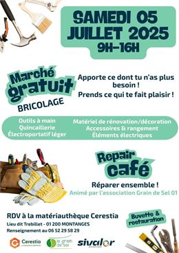 Marché gratuit - Repair Café