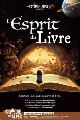 Spectacle jeune public : L'esprit du livre_Annecy - La Comédie des Alpes