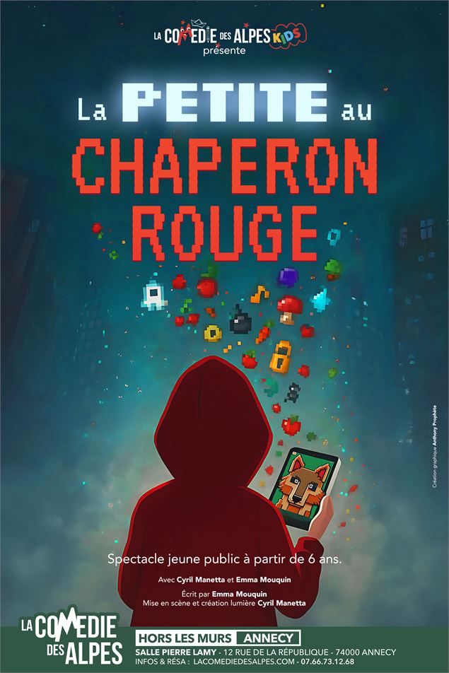 Spectacle jeune public : La petite au chaperon rouge_Annecy - La Comédie des Alpes
