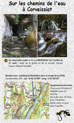 MATIN Grotte et reculée de Corveissiat - Michel Geoffray