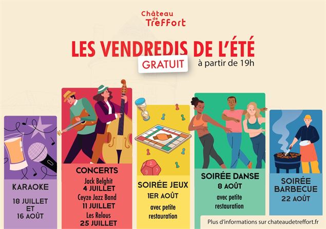 Affiche Les Vendredis de l'été - Kelian Piroux