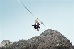 DESCENTE EN TYROLIENNE  - Les 6 et 7 juillet matins_Les Arcs - ABT