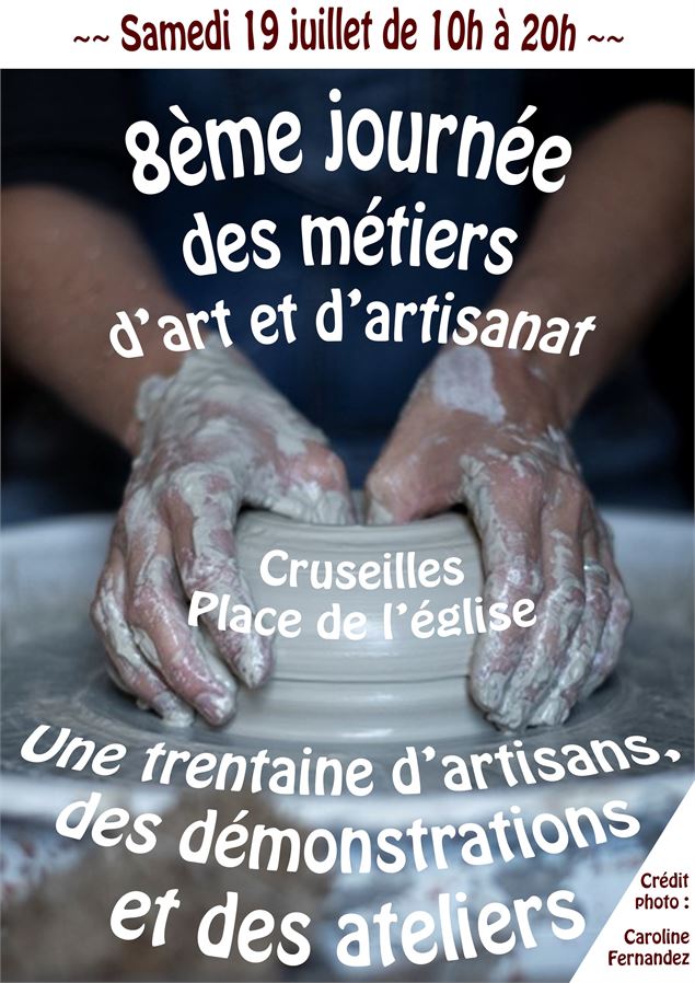 8 e journée des métiers d'art et d'artisanat de cruseilles - credit photo caroline fernandez
