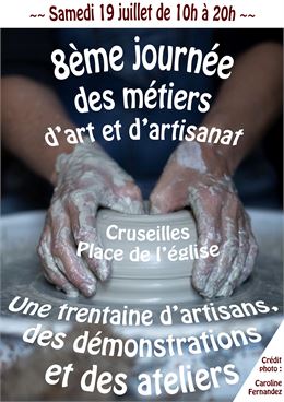 8 e journée des métiers d'art et d'artisanat de cruseilles - credit photo caroline fernandez