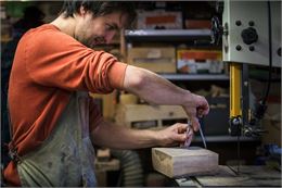 Visite de l'atelier Peter Pan Bois - Entremont le Vieux - Pierre Scanavino