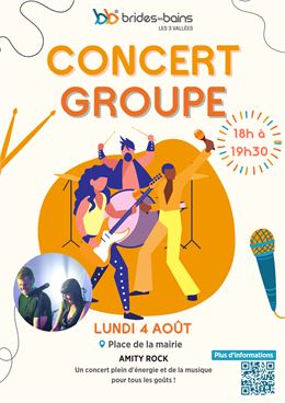 affiche concert - OT Brides les bains