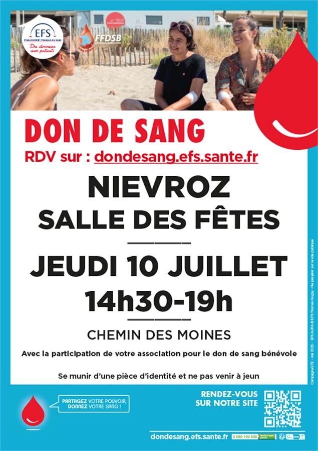 Don du sang_Niévroz - EFS