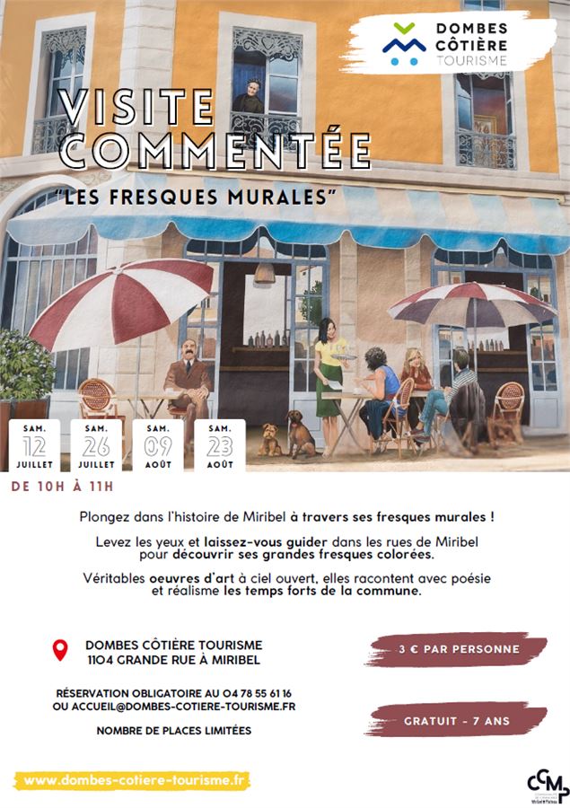 Visite commentée | Les fresques murales_Miribel - DCT