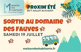 Sortie au Domaine des Fauves - Maison des Habitants