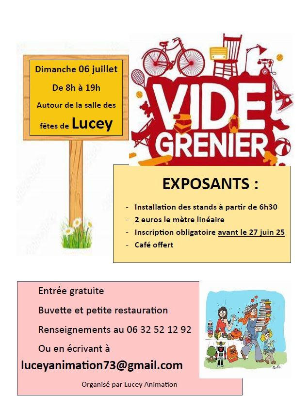 Vide Grenier de Lucey_Lucey