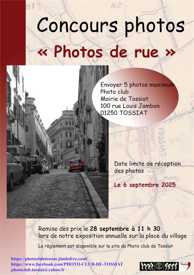 Affiche_ Concours Photos_Tossiat - ©Photo Club de Tossiat