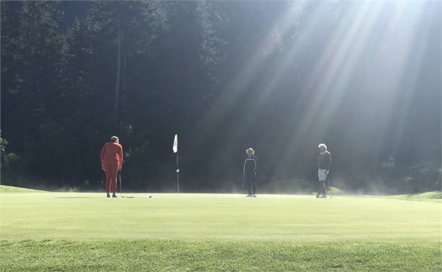 Compétition de golf 