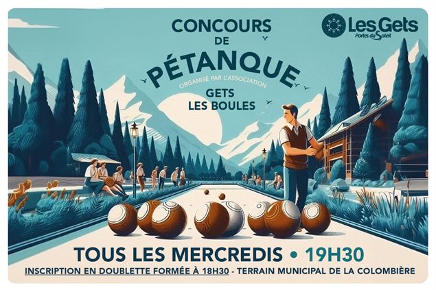 Concours de pétanque_Les Gets - Gets Les Boules