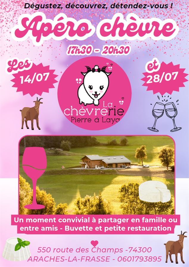 Apéro-chèvre à la chèvrerie Pierre à Laya_Les Carroz-d'Arâches