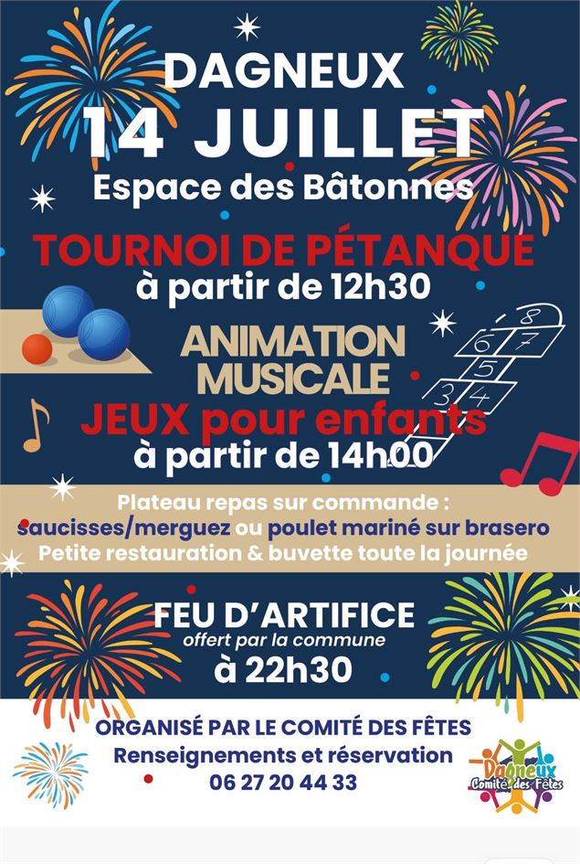 Fête Nationale et feu d'artifice_Dagneux - CDF Dagneux