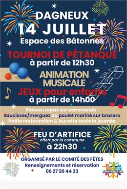 Fête Nationale et feu d'artifice_Dagneux - CDF Dagneux