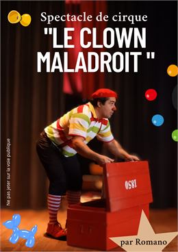 Spectacle de cirque "Le Clown Maladroit" - Domaine Anomia