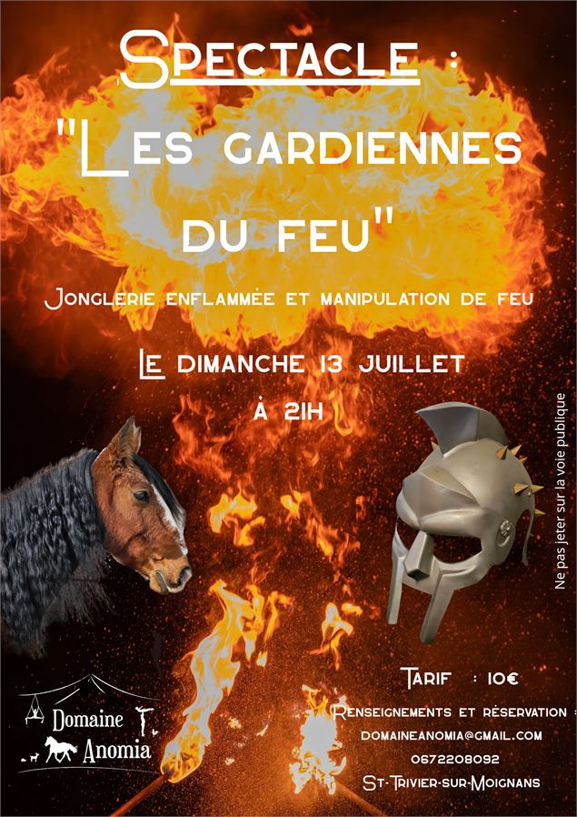 Spectacle de feu 