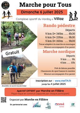 Marche pour tous_Villaz - Marche pour tous_Villaz