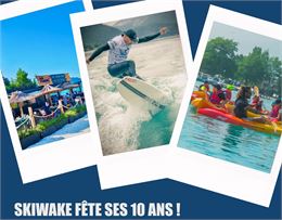 photos polaroid Le Cadre, wakeboard, kayak - Le Cadre