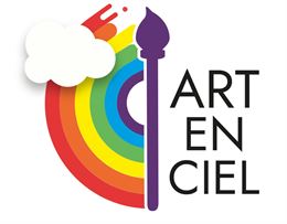 logo exposition arc en ciel - Art en Ciel / Canva
