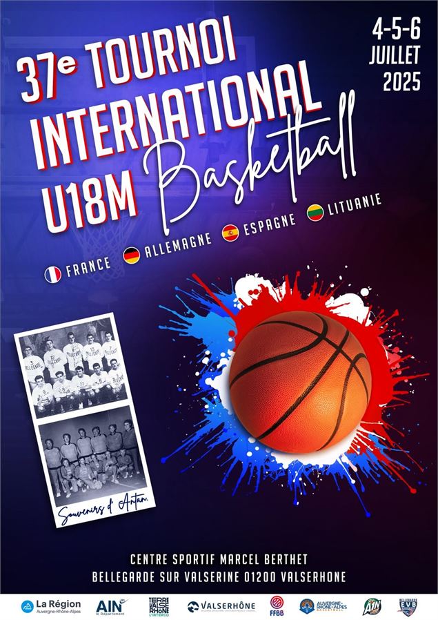 37ème TOURNOI INTERNATIONAL - U18M - BASKETBALL
