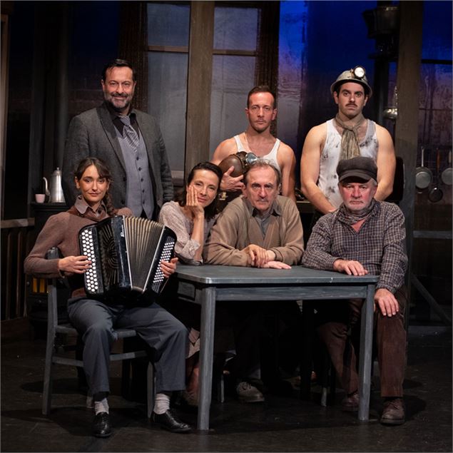 Du Charbon dans les Veines de Jean-Philippe Daguerre à Sallanches - @Grégoire Matzneff