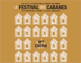 affiche 10eme Festival des cabanes - Festival des cabanes