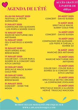 Agenda La Plaine Tonique : Animations Été 2025_Malafretaz - ©La Plaine Tonique