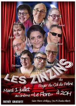 Théatre gratuit au Cinéma le Flore !
