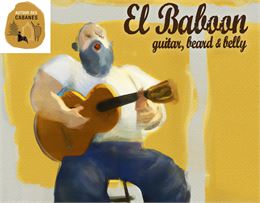 illustration guitariste - El Baboon