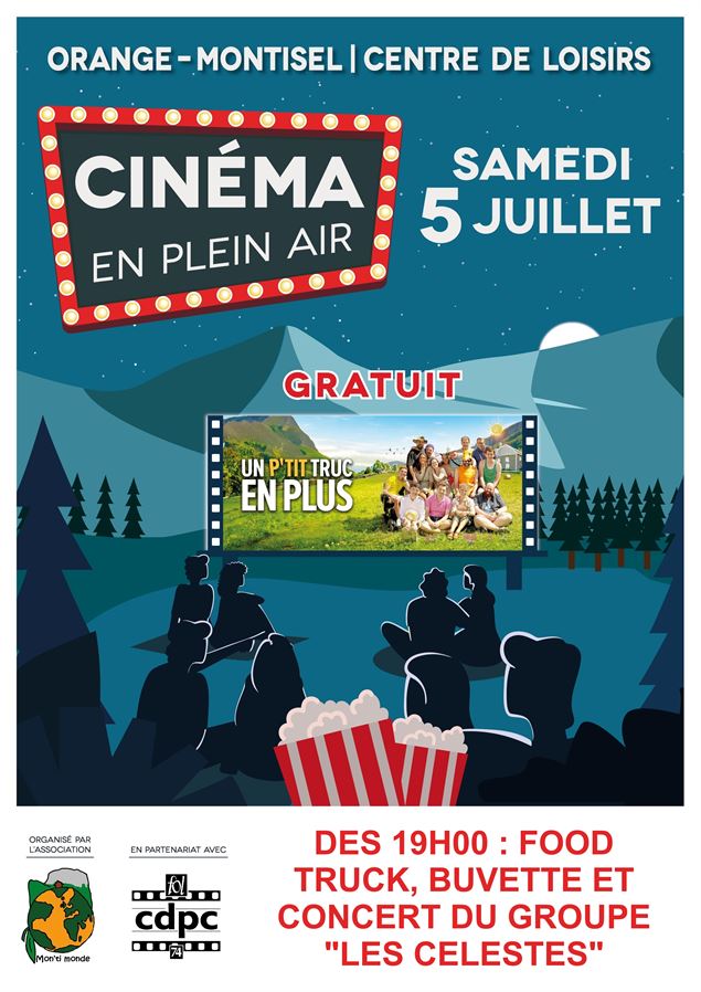 Cinéma plein-air - Mon'ti Monde