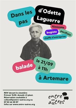 Dans les pas d'Odette Laguerre - Collectif Entre-Autres