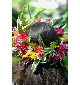 Ressourcez-vous! Atelier Tressage et couronne de fleurs._Le Corbier