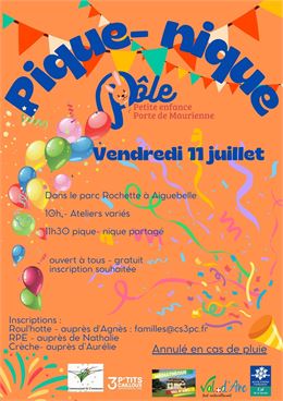 Pique-Nique du "Pôle petite enfance"_Val-d'Arc - Pique-Nique du "Pôle petite enfance"_Val-d'Arc