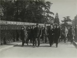 La venue du Général de Gaulle à Chambéry fin  1944 - Département de la Savoie/ Archives départementa