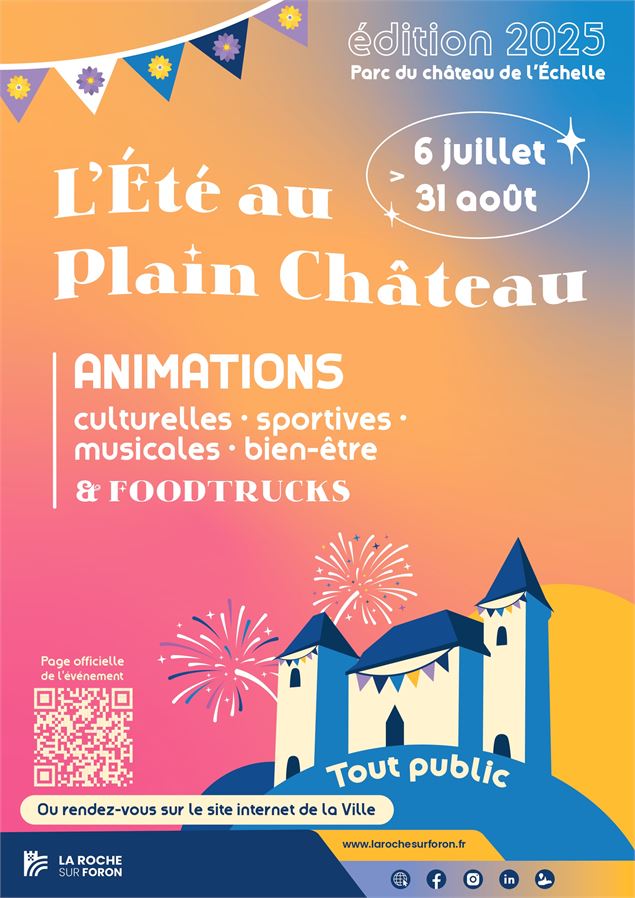 L'été au Plain Château - Ville de La Roche-sur-Foron