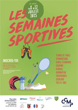 Les semaines sporitves_Miribel - CCMP